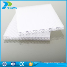 Plastic colored lexan polycarbonate pc hollow sheet